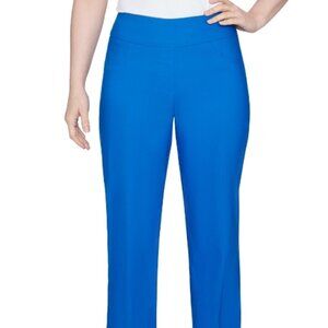 Torrid Size 18/20 Blue Pullon Ankle Pants Women's Plus Size Office Business